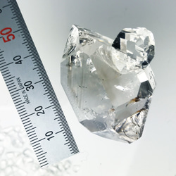 ハーキマー水晶 36g NYの鉱山オーナーから直輸入　HKM032 herkimer 原石 ハーキマーダイヤモンド 9枚目の画像