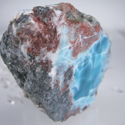 ラリマー　原石　【送料込】　LMRG031　ドミニカ共和国の鉱山から　larimar 4枚目の画像