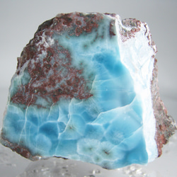 ラリマー　原石　【送料込】　LMRG046 ドミニカ共和国の鉱山から　larimar 3枚目の画像