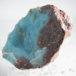 ラリマー　原石　【送料込】　LMRG050 ドミニカ共和国の鉱山から　larimar 5枚目の画像