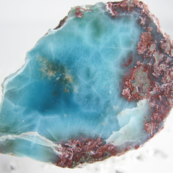 ラリマー　原石　【送料込】　LMRG050 ドミニカ共和国の鉱山から　larimar 6枚目の画像