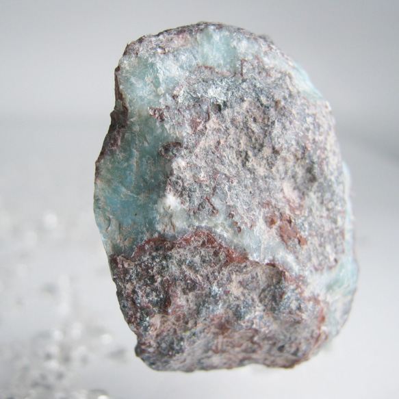 ラリマー　原石　【送料込】　LMRG051 ドミニカ共和国の鉱山から　larimar 6枚目の画像