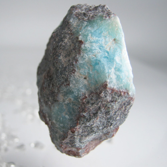 ラリマー　原石　【送料込】　LMRG051 ドミニカ共和国の鉱山から　larimar 7枚目の画像