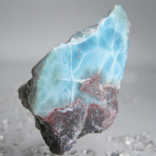 ラリマー 原石 【送料込】 LMRG055 ドミニカ共和国の鉱山から larimar