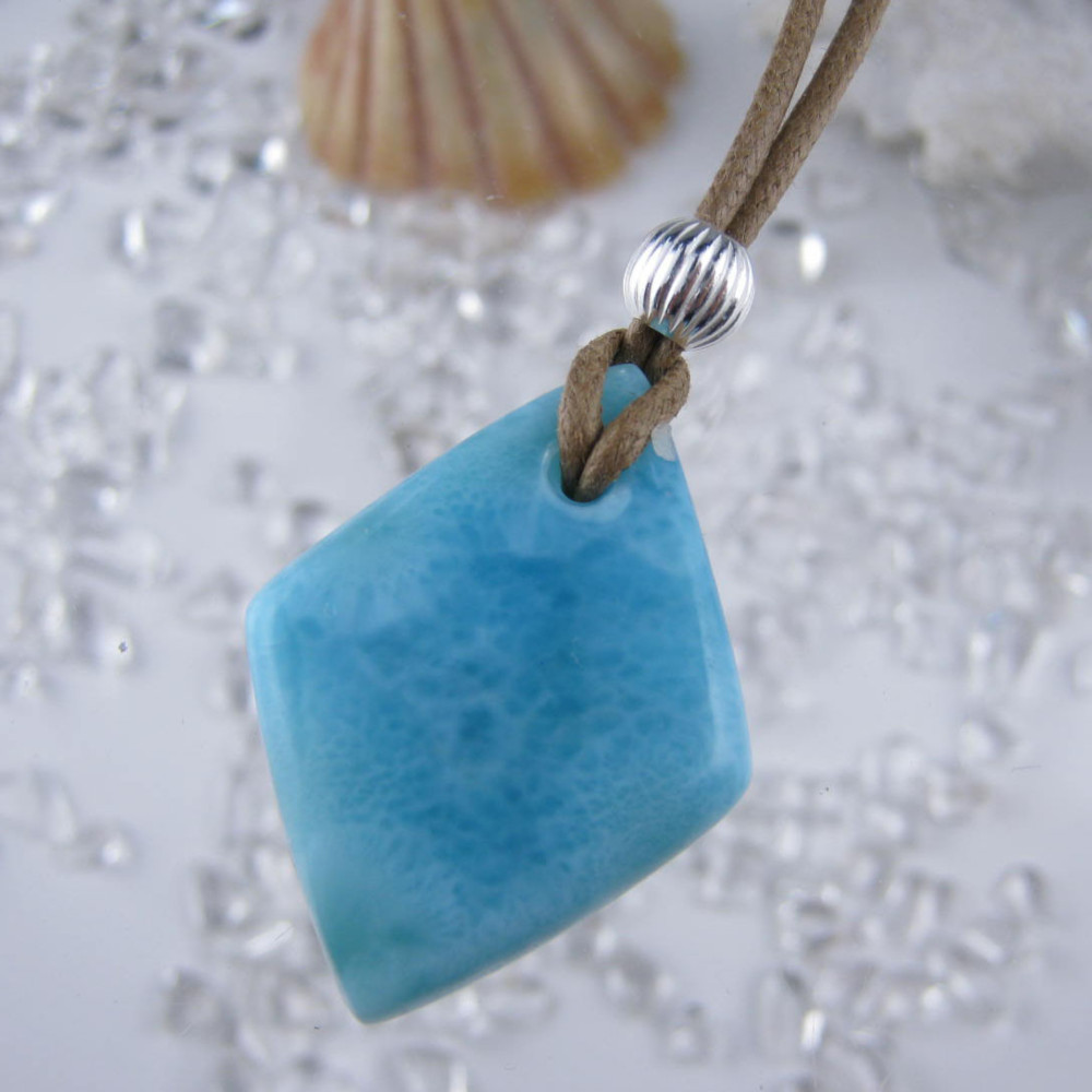 イルカのいる海  naked96 ラリマー  ペンダント simple【送料無料】いるか ドルフィン