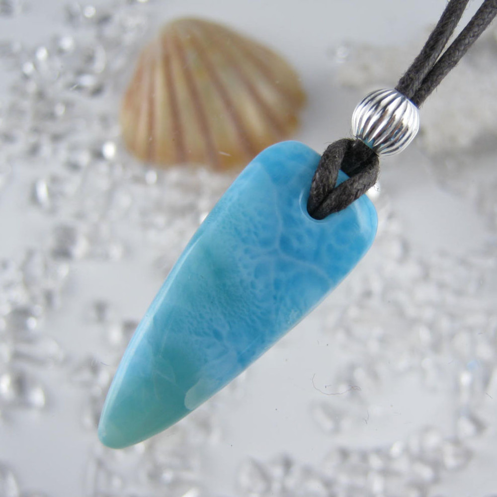 イルカのいる海  naked105 ラリマー  ペンダント simple【送料無料】いるか ドルフィン