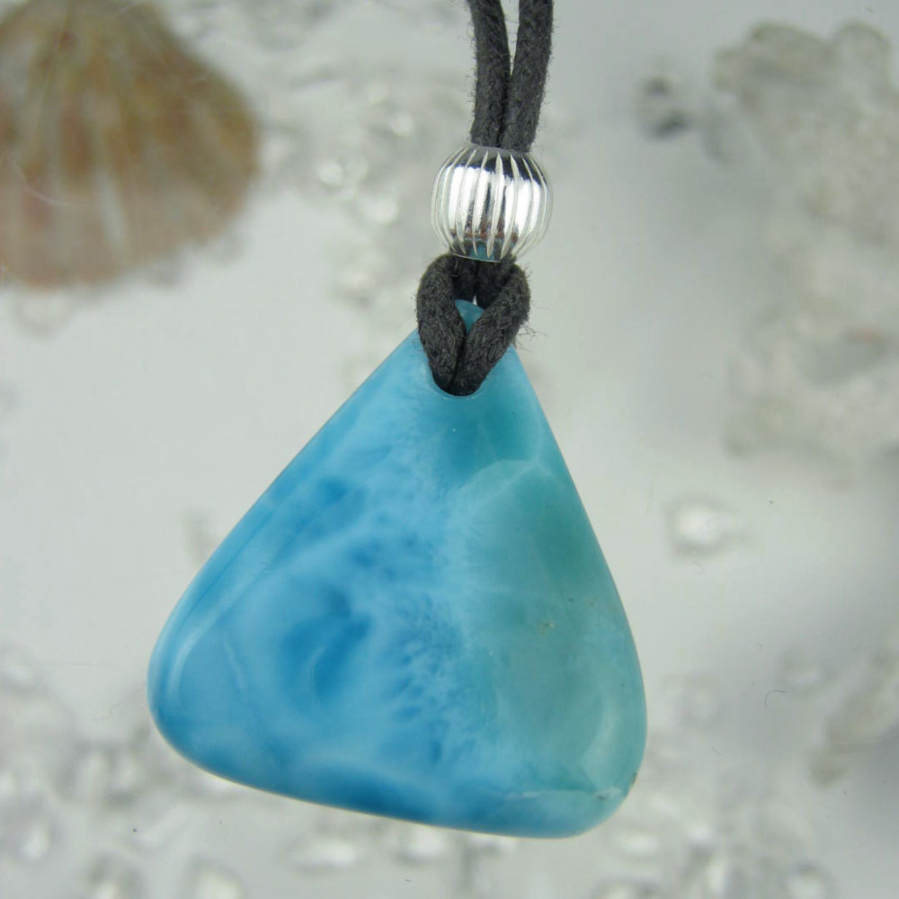 イルカのいる海  naked117 ラリマー  ペンダント simple【送料無料】いるか ドルフィン