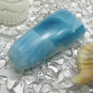 ラリマー　ルース　【送料込】　SE906　ドミニカ共和国の石研磨職人の旦那から送ってもらってます　larimar　直輸入