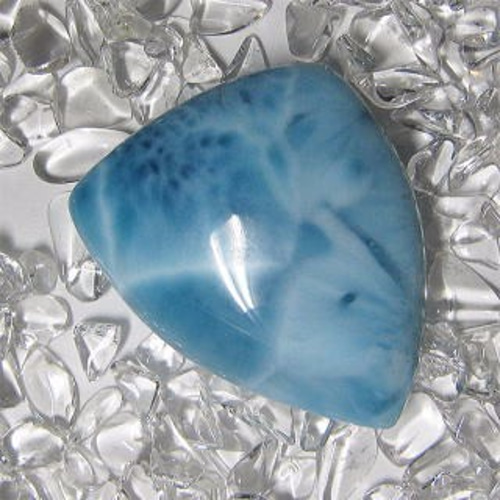 ラリマー ルース [送料込] SE522 ドミニカ共和国から larimar 直輸入