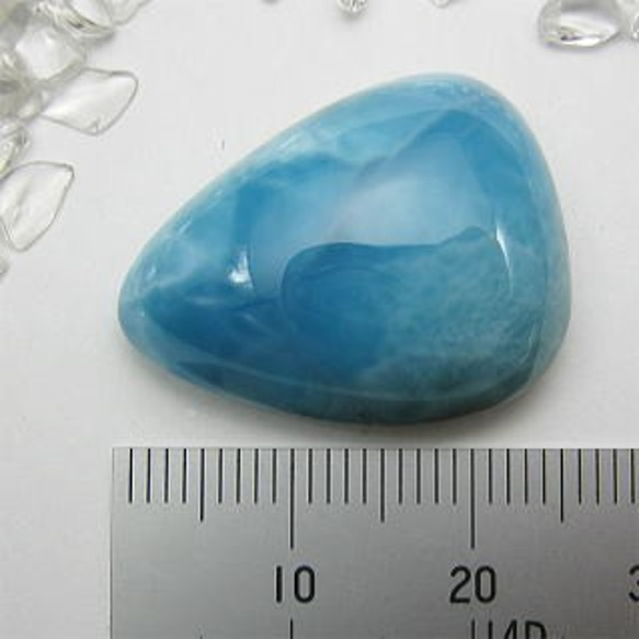 ラリマー　ルース　[送料込]　LMR020　larimar　直輸入 9枚目の画像