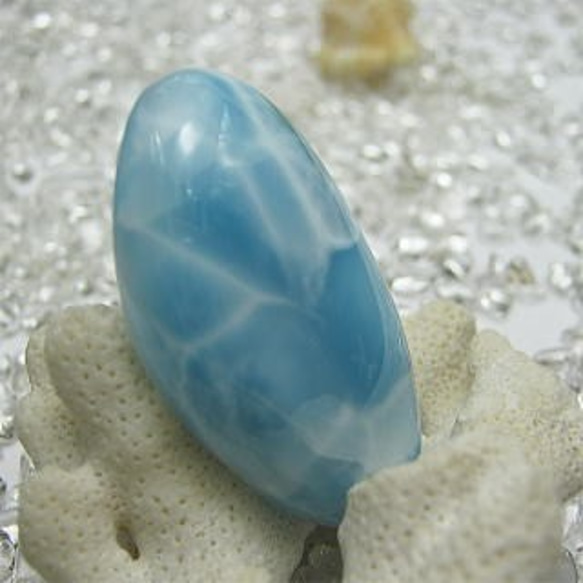 ラリマー　ルース　[送料込]　SE927　larimar　直輸入 8枚目の画像