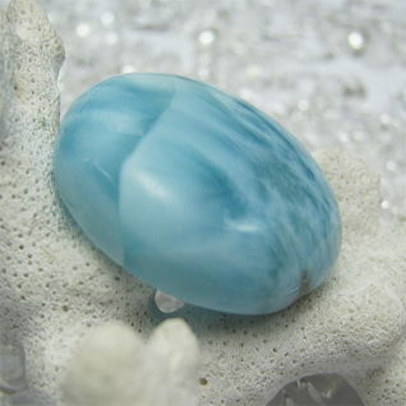 ラリマー　ルース　[送料込]　SE967　larimar　直輸入 4枚目の画像