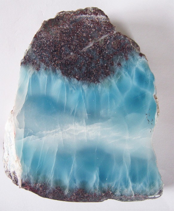 ラリマー　原石　【送料込】　LMRG003　ドミニカ共和国の鉱山から　larimar 4枚目の画像