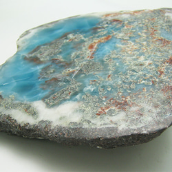 ラリマー　原石　【送料込】　LMRG005　ドミニカ共和国の鉱山から　larimar 4枚目の画像