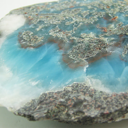 ラリマー　原石　【送料込】　LMRG006　ドミニカ共和国の鉱山から　larimar 2枚目の画像