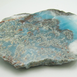 ラリマー　原石　【送料込】　LMRG006　ドミニカ共和国の鉱山から　larimar 4枚目の画像