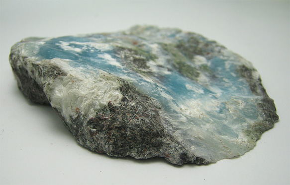 ラリマー　原石　【送料込】　LMRG006　ドミニカ共和国の鉱山から　larimar 5枚目の画像
