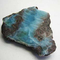 ラリマー　原石　【送料込】　LMRG013　ドミニカ共和国の鉱山から　larimar　直輸入 2枚目の画像