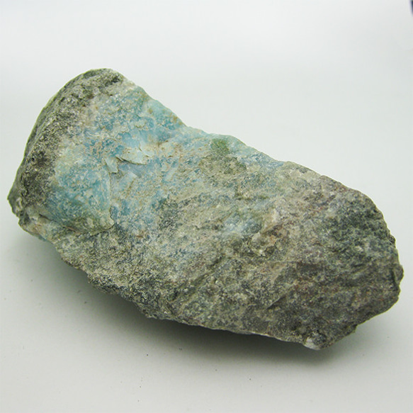 ラリマー　原石　【送料込】　LMRG018　ドミニカ共和国の鉱山から　larimar　直輸入 2枚目の画像