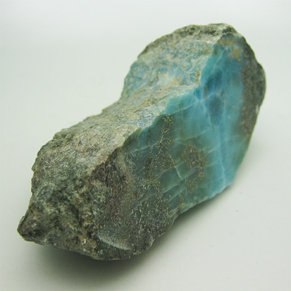 ラリマー　原石　【送料込】　LMRG018　ドミニカ共和国の鉱山から　larimar　直輸入 3枚目の画像