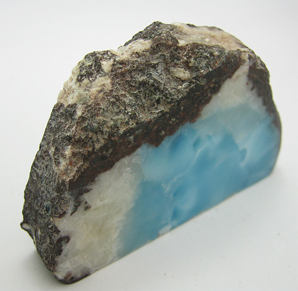 ラリマー　原石　【送料込】　LMRG022　ドミニカ共和国の鉱山から　larimar 4枚目の画像