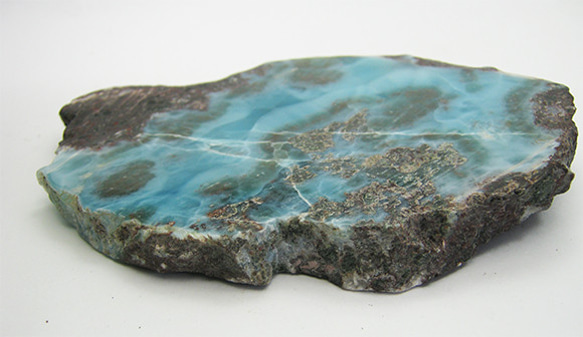 ラリマー　原石　【送料込】　LMRG028　ドミニカ共和国の鉱山から　larimar　 2枚目の画像