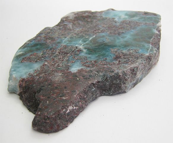 ラリマー　原石　【送料込】　LMRG028　ドミニカ共和国の鉱山から　larimar　 4枚目の画像