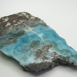 ラリマー　原石　【送料込】　LMRG029　ドミニカ共和国の鉱山から　larimar 3枚目の画像