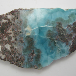 ラリマー　原石　【送料込】　LMRG029　ドミニカ共和国の鉱山から　larimar 4枚目の画像