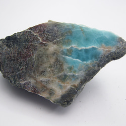 ラリマー　原石　【送料込】　LMRG033　ドミニカ共和国の鉱山から　larimar　直輸入 2枚目の画像