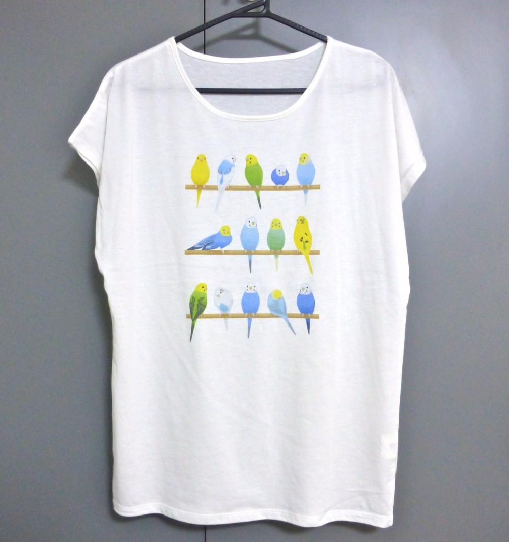 インゴシマ Tシャツ 限定50名 インコ Tシャツ THE INKO FREAK タイプC 小鳥 鳥 鳥好き 雑貨
