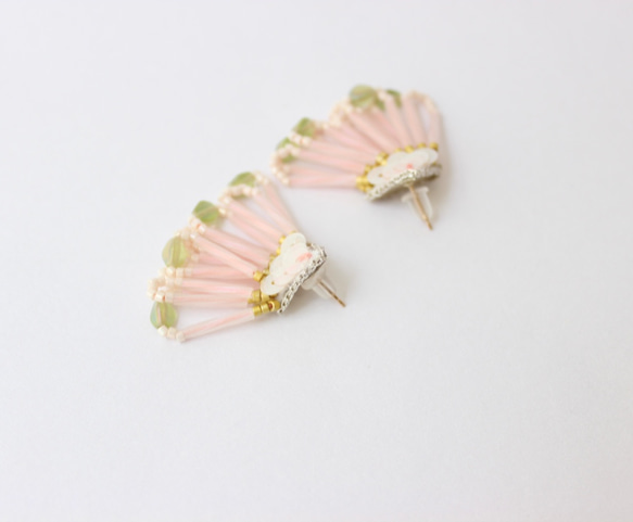 シャンデリア  pink（pierce ・earring） 3枚目の画像