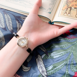 Ursula：原石碧璽手鍊腕錶 LI119 第8張的照片