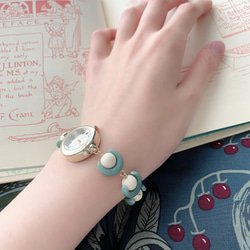 泡泡：亞克力串珠手鍊手錶 LI140 第4張的照片