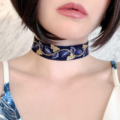 リボンチョーカー オーダーページ じゅりあん様 その涙は別の日に：花