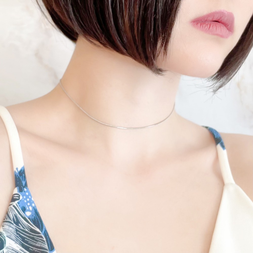 上品♪ Self-Portrait クリスタル装飾 リンクチェーンチョーカー Self-Portrait 上品♪ リンクチェーンチョーカー クリスタル装飾