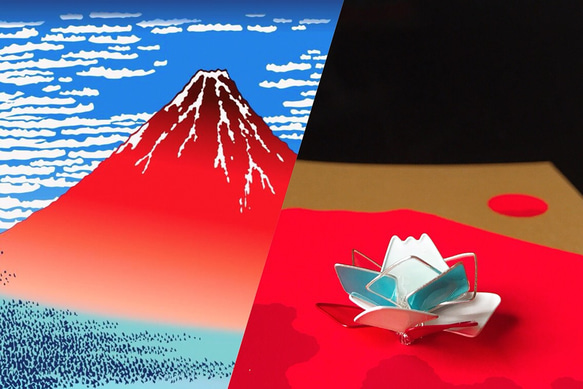 富士山のは、米国のプリオーダーイヤリングIVY TOKYO 2017「豊かな山」 5枚目の画像