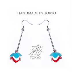［7月發送］THE IVY TOKYO  《富嶽》 富士山の美冰晶垂釣耳環 預購 第1張的照片