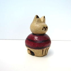 木彫りで猫 4枚目の画像