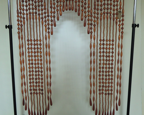 木製玉のれん(1) その他インテリア雑貨 家具工房 柴田 通販 4389483