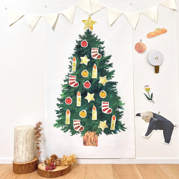 クリスマス 壁掛け 特大サイズ
