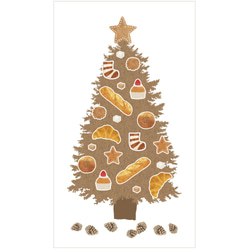 M『パン好き』さんのための美味しいクリスマスツリータペストリーセット 3枚目の画像