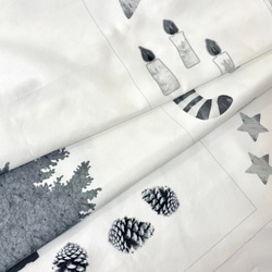 灰色的“樅樹”聖誕樹掛毯套裝[3週內交付] 第6張的照片