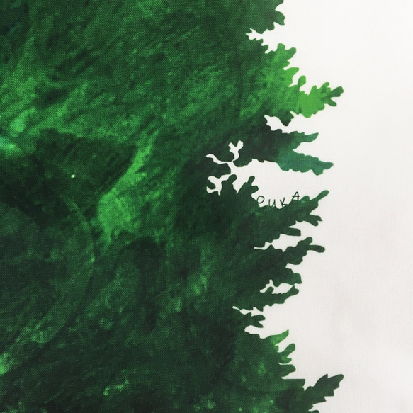 Mヴィヴィッドグリーン：ペタペタ貼れる！『もみの木』クリスマスツリータペストリーセット 7枚目の画像