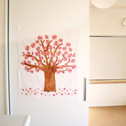 最後一點！櫻花樹掛毯套裝“與您的孩子一起享受！ ♪裝飾 第6張的照片