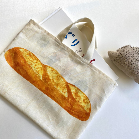“巴塔爾模式”圖畫書手提袋，美味的麵包袋系列♪ 第4張的照片