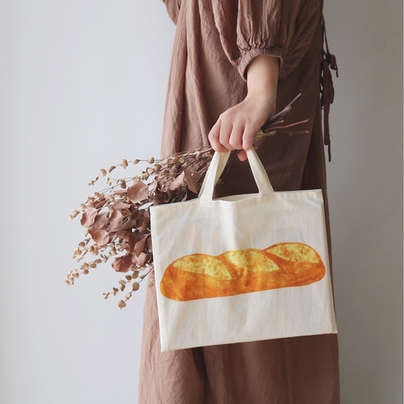 “巴塔爾模式”圖畫書手提袋，美味的麵包袋系列♪ 第5張的照片