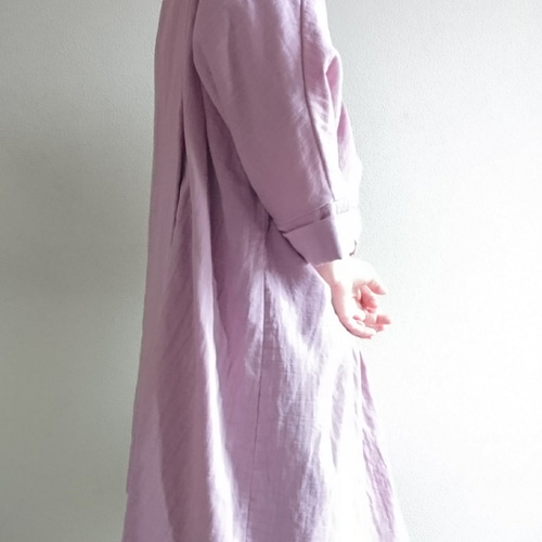 全14色】 ふわふわ軽くて柔らかい肌触り♡ダブルガーゼのロング