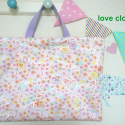 CANDY HEARTSレッスンバッグ♡simple style～sweets collection~ 1枚目の画像