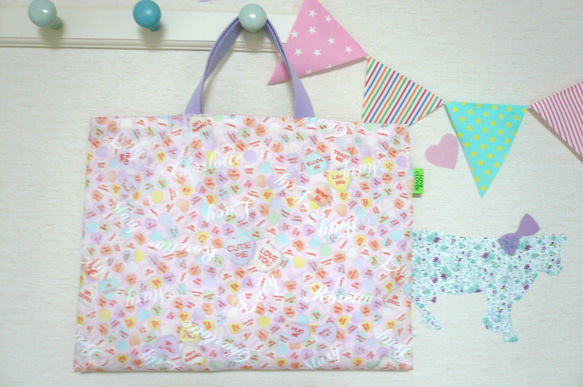 CANDY HEARTSレッスンバッグ♡simple style～sweets collection~ 2枚目の画像